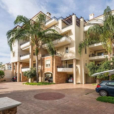 Apartament Luxury Coastal Retreat, Mountain View Balcony With Palm Trees & Parking Chania  Zewnętrze zdjęcie