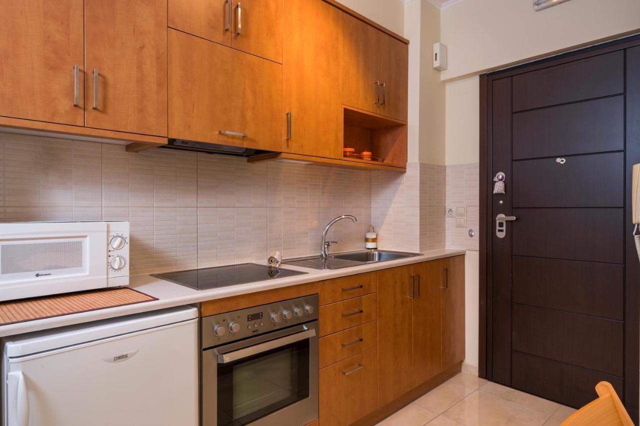 Apartament Luxury Coastal Retreat, Mountain View Balcony With Palm Trees & Parking Chania  Zewnętrze zdjęcie