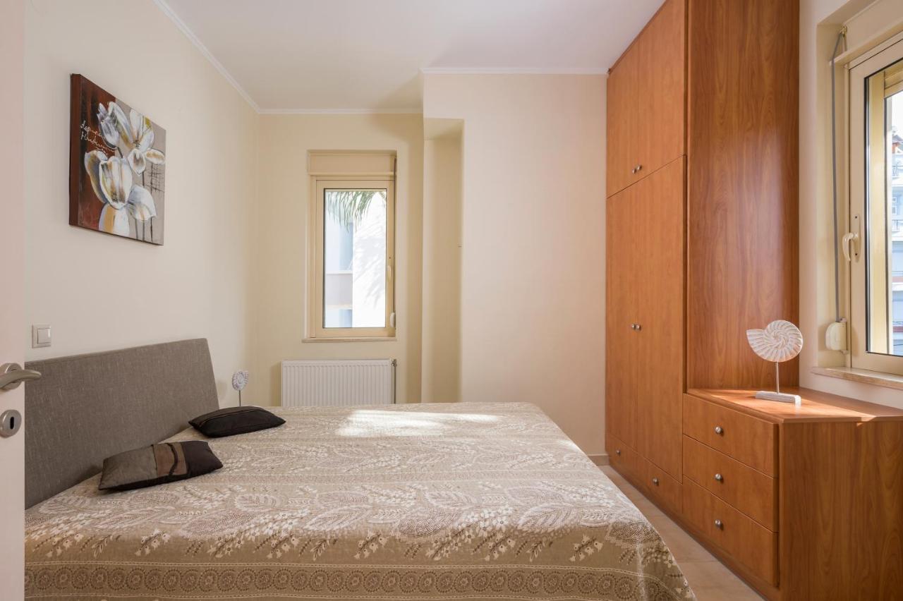 Apartament Luxury Coastal Retreat, Mountain View Balcony With Palm Trees & Parking Chania  Zewnętrze zdjęcie